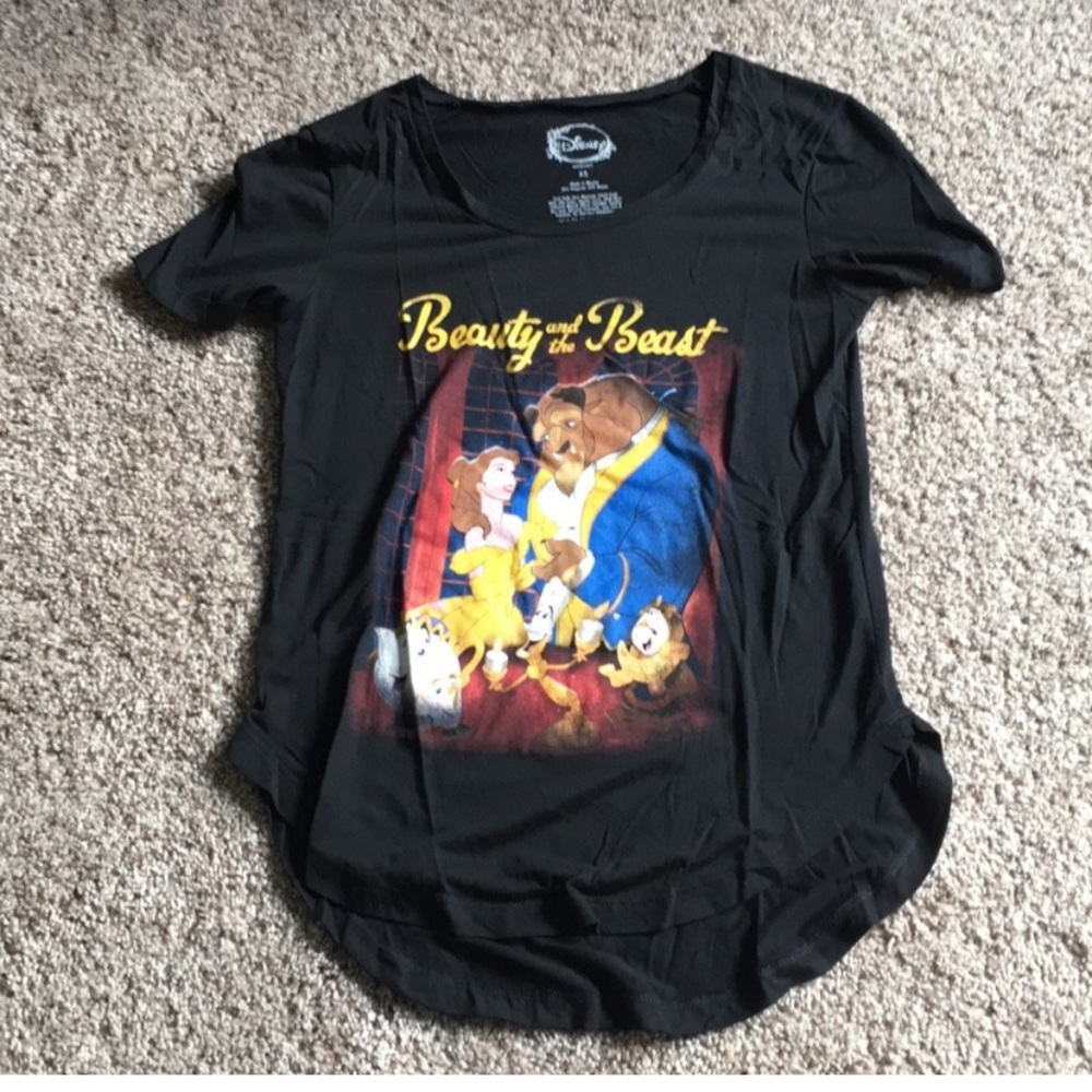 Beauty and the beast Disney tshirt
